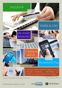 Reporte Mensual Encuesta sobre el uso de Home Banking y  Banca Móvil en Argentina