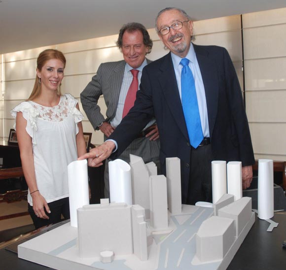 Milagros Brito, Jorge Brito, César Pelli