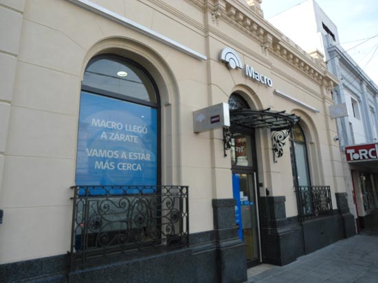 Macro Sucursal Zárate en Buenos Aires