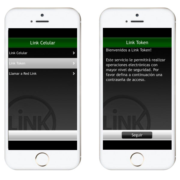 Activar Link Token en celular