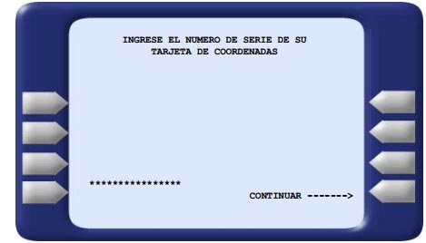 Asociar tarjeta de coordenadas cajeros Link paso 4