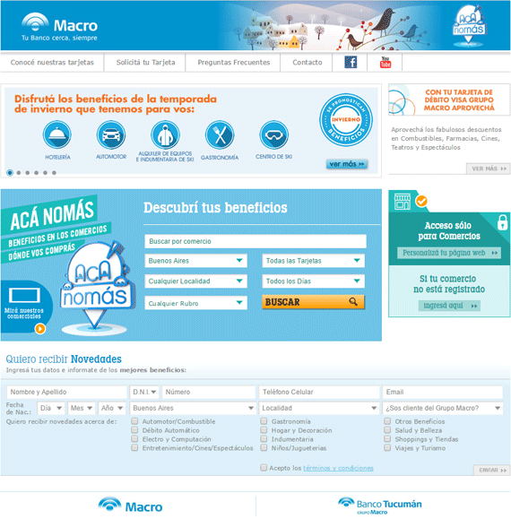 Macro Beneficios Acá Nomás